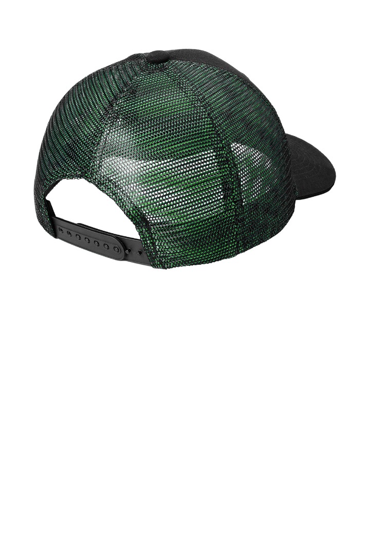 Double Mesh Snapback Sandwich Bill Cap